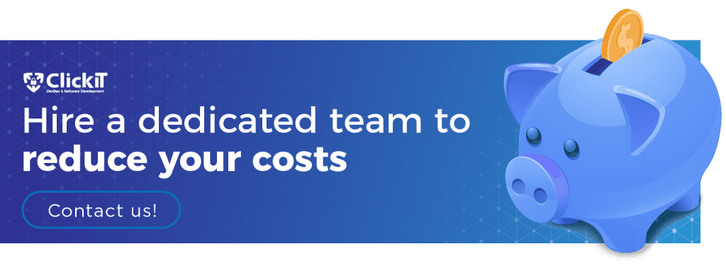 hire a dedicated team to reduce your costs