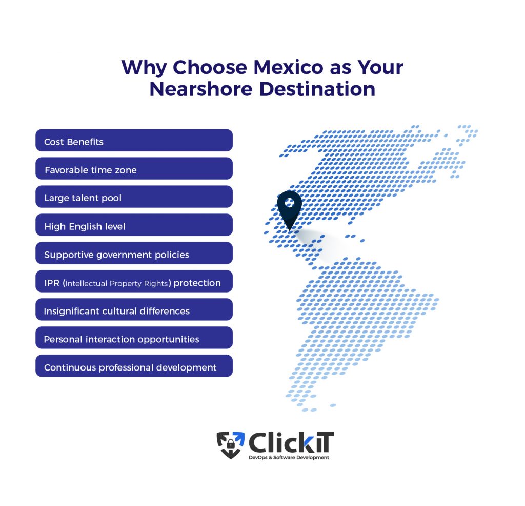 why choose mexico as your nearshore destination