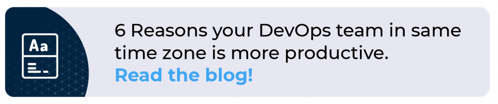 Reasons your DevOps team in the same time zone are more productive