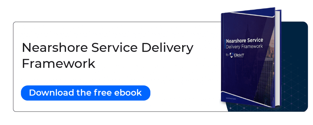 nearshore service delivery framework ebook