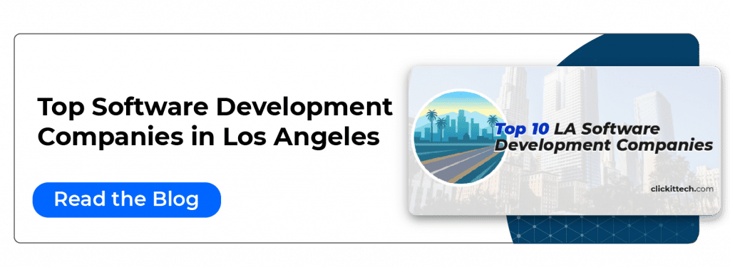 LA software development companies Top software developmet companies in LA