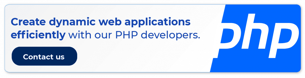 create dynamic web applications efficiently with our php developers: Hire a PHP developer with ClickIT