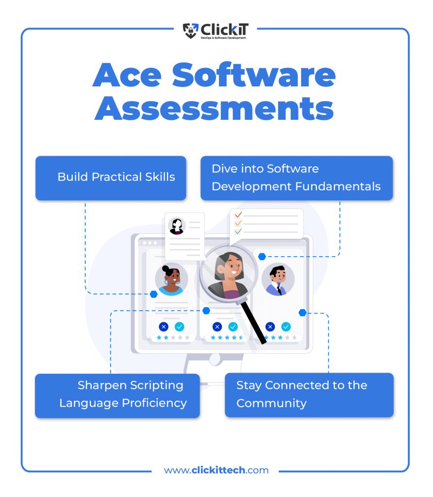 Ace Software Assessments in Virtual Interviews
Dive into Software Development Fundamentals
Build Practical Skills
Sharpen Scripting Language Proficiency
Stay Connected to the Community