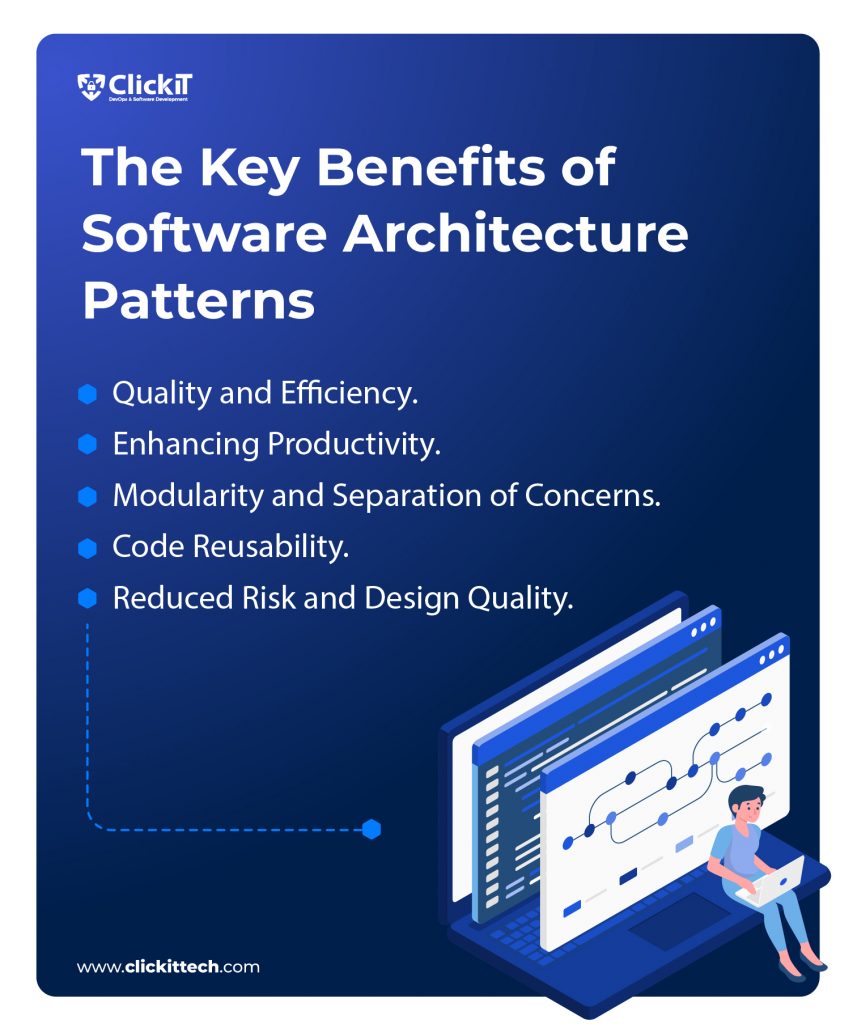Benefits of Software Architecture Patterns Benefits of Software architecture design patterns
