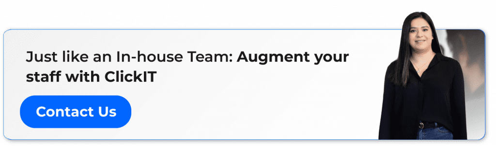 just like an in-house team: augment your staff with ClickIT