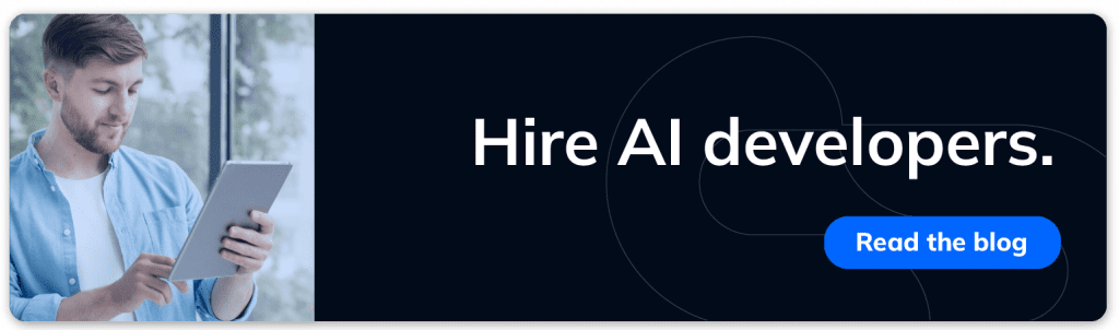read the blog Hire ai developers by ClickIT