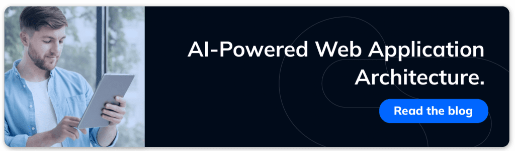 AI-powered web app architecture by ClickIT