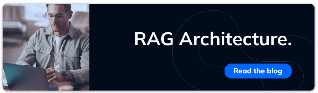 Rag Architecture diagram, blog by ClickIT