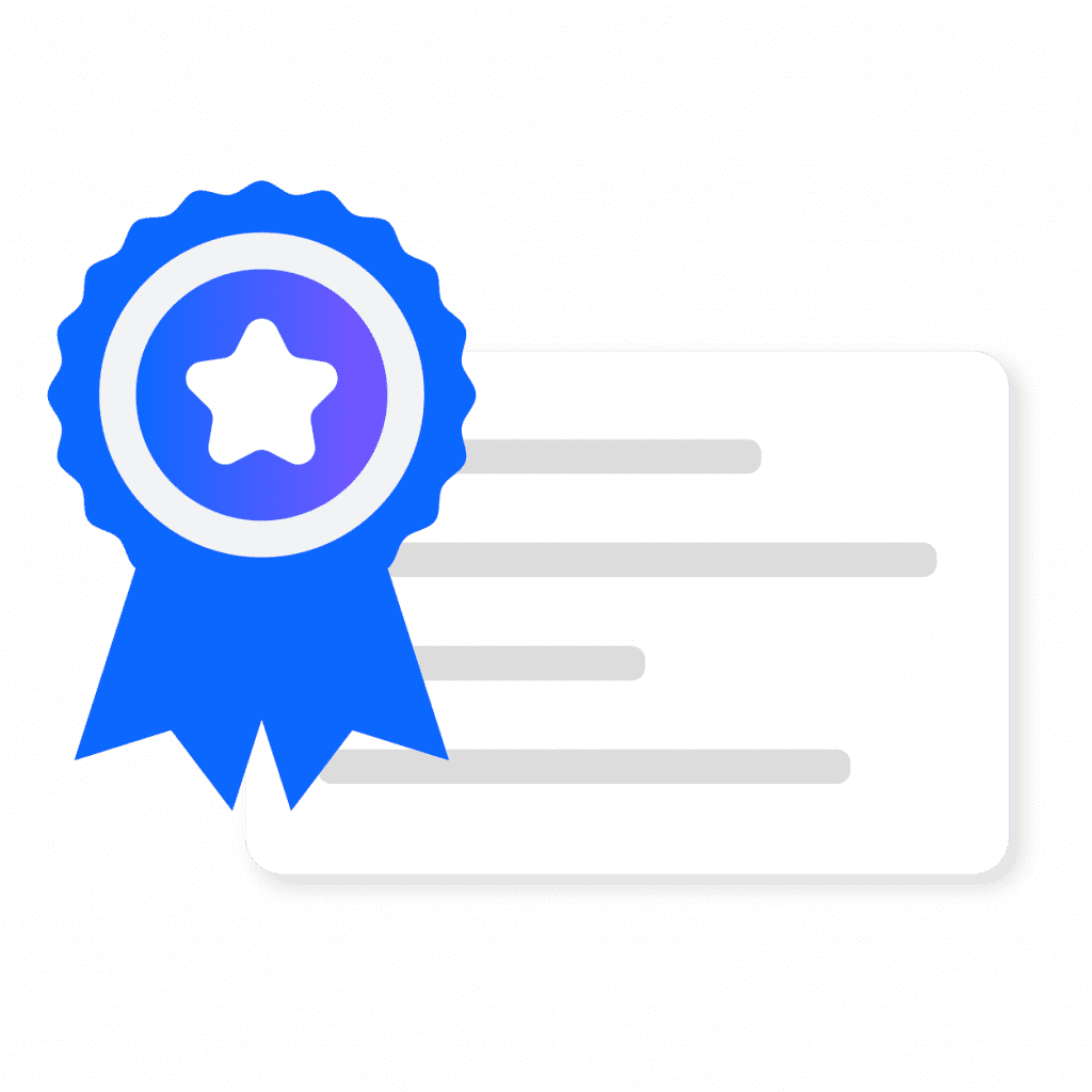 Icon certifications