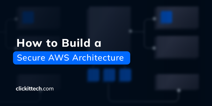 AWS architecture for AI MVP blog by ClickIT