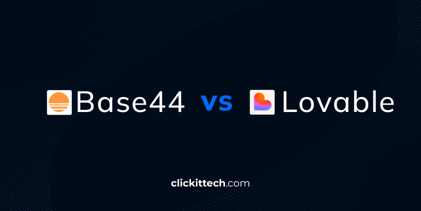 Base44 vs Lovable Comparison
