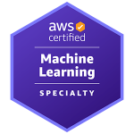 Machine learning certification by AWS